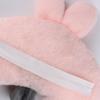 Headrest Pillow Detachable Comfortable Rabbit Shape Car Neck Waist Shoulder Protective