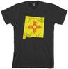Threadrock Men's New Mexico State Flag T Shirt Albuquerque
