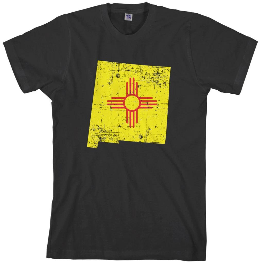 Threadrock Men s New Mexico State Flag T shirt Albuquerque 4XL