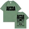 Japanese Science Fiction Cartoon Movie Anime Akira Shotaro Kaneda Graphic T Shirt Unisex Women Fashion Vintage Oversized T-shirts