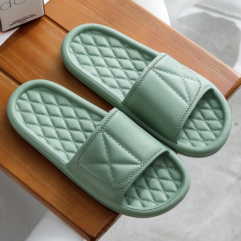Summer women's eva slippers household indoor and outdoor non-slip bathroom thick bottom home deodorant sandals men