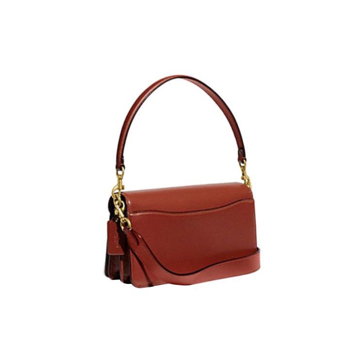 Coach Tabby 26 Classic Monogram Leather Crossbody Shoulder Bag Medium Women Bags Brown CI032-B4NQ4