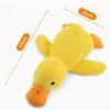 Plush Squeaky Duck Dog Toy - Bite-Resistant, Soft Chew Toy for Medium To Small Breeds with Interactive Sound Effects, Ideal for Play & Training