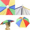 Umbrella Hat Lightweight Portable Rainproof Kids Umbrella Cap for Beach Fishing Gardening