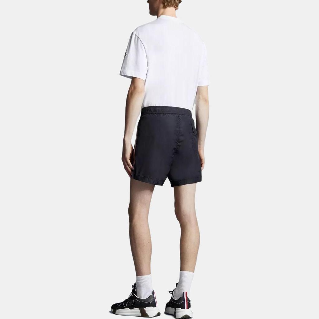 Moncler Ss23 Letter Logo Casual Shorts Swim Trunks Men Shorts Navy-Blue I10912C0000653326743