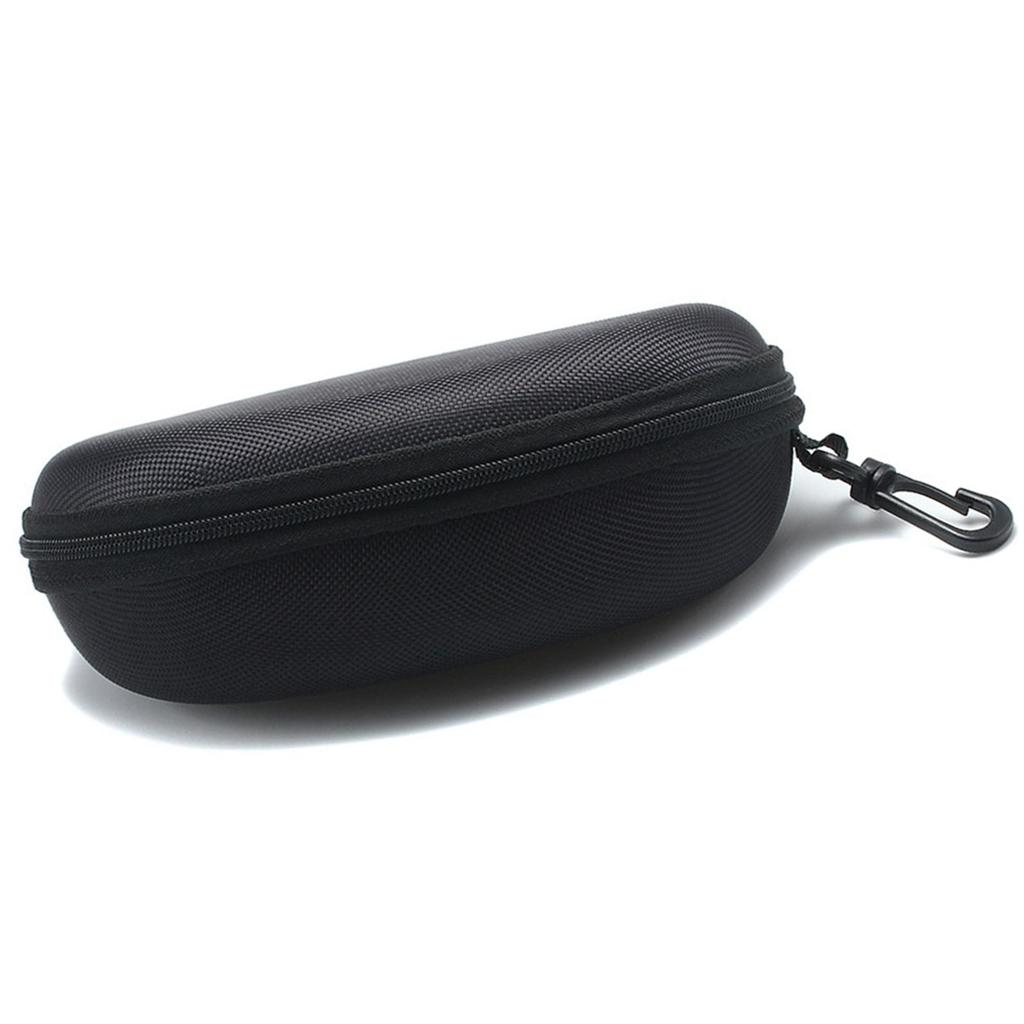 Прочный чехол для очков из ткани Оксфорд с карабином для надежной транспортировки и защиты от царапин