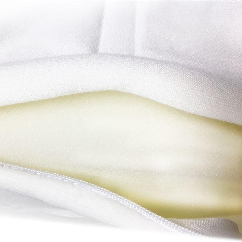 Velvet Cotton Newborn Baby Sleep Pillow Adjustable Support Infant Sleep Positioner Prevent Flat Head Shape Anti Roll Pillow