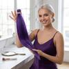 Purple Big Braid Wig For Stage Party Halloween Costume Role Play