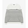 Men S Borga Stripe Sweater Cream Nt7ar70b