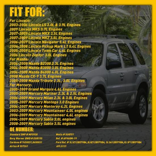 Mass Air Flow Meter Sensor MAF FOR 2004-2009 Ford Focus 2.3 F-150 Ranger Taurus