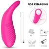 Wireless Remote Control Vibrating Cock Ring Multi-Speed Delay Ring Silicone Body-Safe Waterproof Discreet Adult Toy for Couples