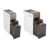Slim Bathroom Storage Cabinet Plastic Narrow Bathroom Storage Space Saving Floor Organizer Side Unit