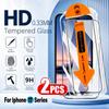 Sticlă Securizată Pentru iPhone15 16 Plus 17 18 Protector de Ecran Pentru iPhone 15 Pro 15 Pro Max 16 17 18 Pro Max 17e 16e Air HD Film de Sticlă Securizată One Click