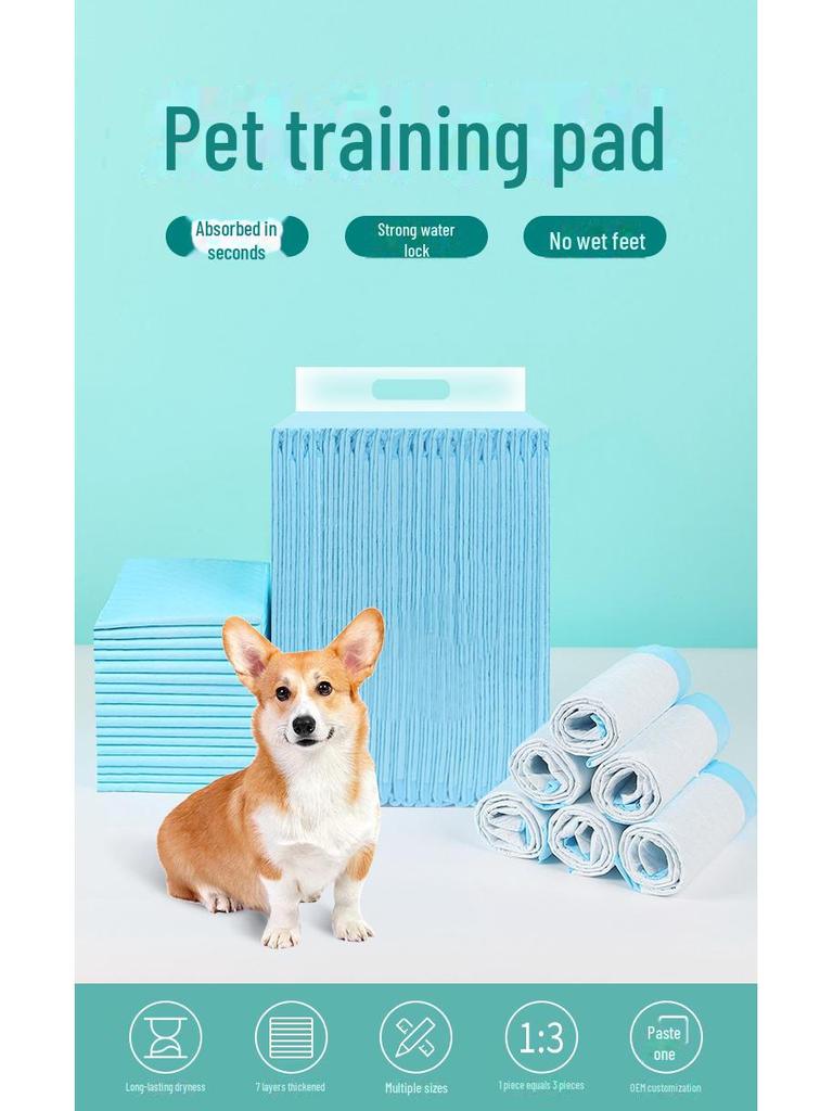 Clearance: Disposable Pet Urine Pads 35x45cm - 100 Pack with Free Shipping