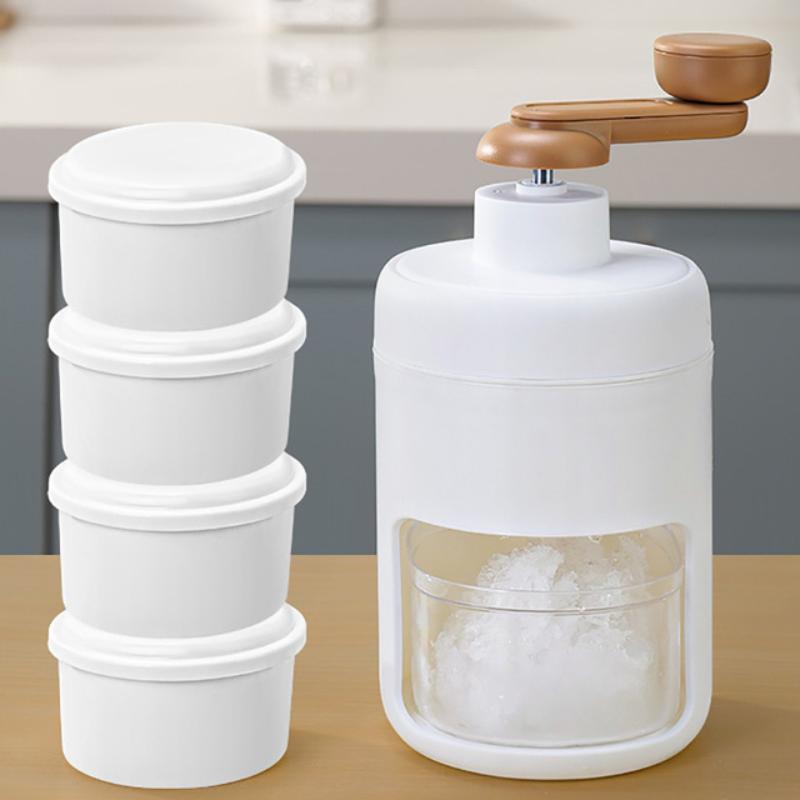 Hand-Smoothie-Maschine, DIY-Eismaschine, Eisbrecher, manueller Eisrasierer, Smoothie-Maker