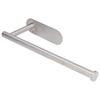 34cm Toilet Paper Holder Large Self Adhesive Wall Mounted Stainless Steel Tissue Stand for Bathroom Kitchen