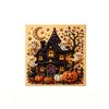 Halloween Perlenkunst DIY-Set Kürbis Geist Burg Szene