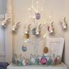 Easter Banner Easter Bunting Garland for Party Decoration Mantle Celebration