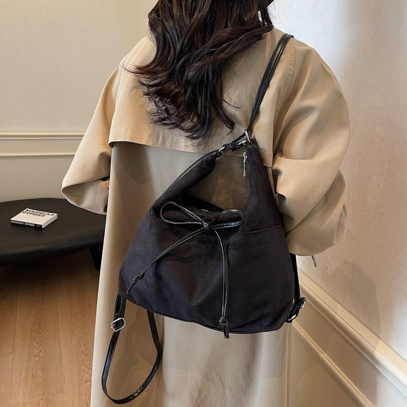 Stylish Vintage Women's Bucket Bag Large Capacity Casual Crossbody Purse For Everyday Use