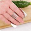3pcs Stainless Steel Finger Guard Cutting Shiel Adjustable Vegetable Cutting Thumb Guard Finger Protector Tools Kitchen Gadget