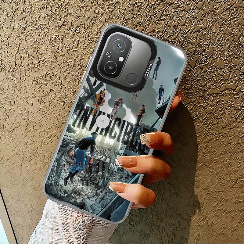 I-Invincible Anime Shockproof Phone Case for Xiaomi Poco X7 X6 X5 X3 Pro F7 Ultra M8 Redmi 15C 15 14C 13C 12C 10C 13 12 10