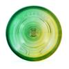 SpinGear Crystal model x Yellow Intermediate-level yo-yo, Bind-specific (Green Fade)