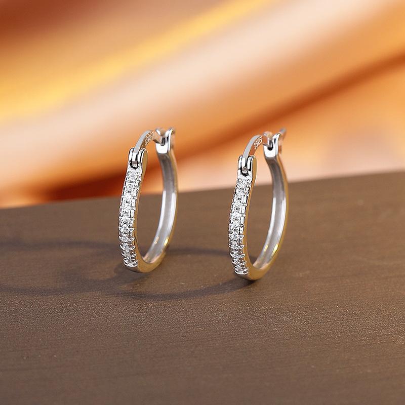 Large Circle Earrings, Fashionable And Light Luxury Temperament, Earrings, High-End Earrings, Earrings