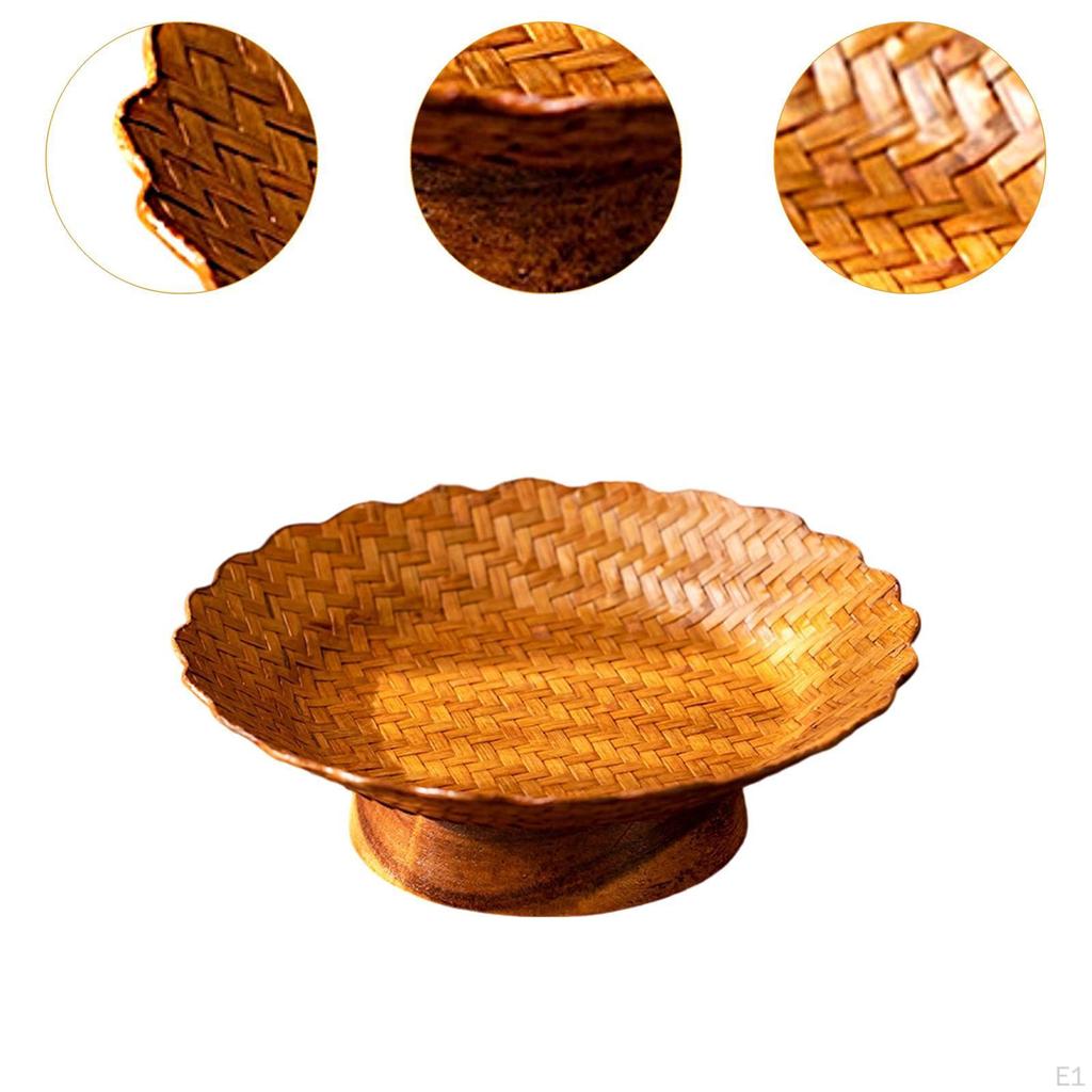 Kom op voet Fruitschaal Aanrecht Decoratieve Dessert Taart Serveerhouder voor Evenementen Woondecoratie