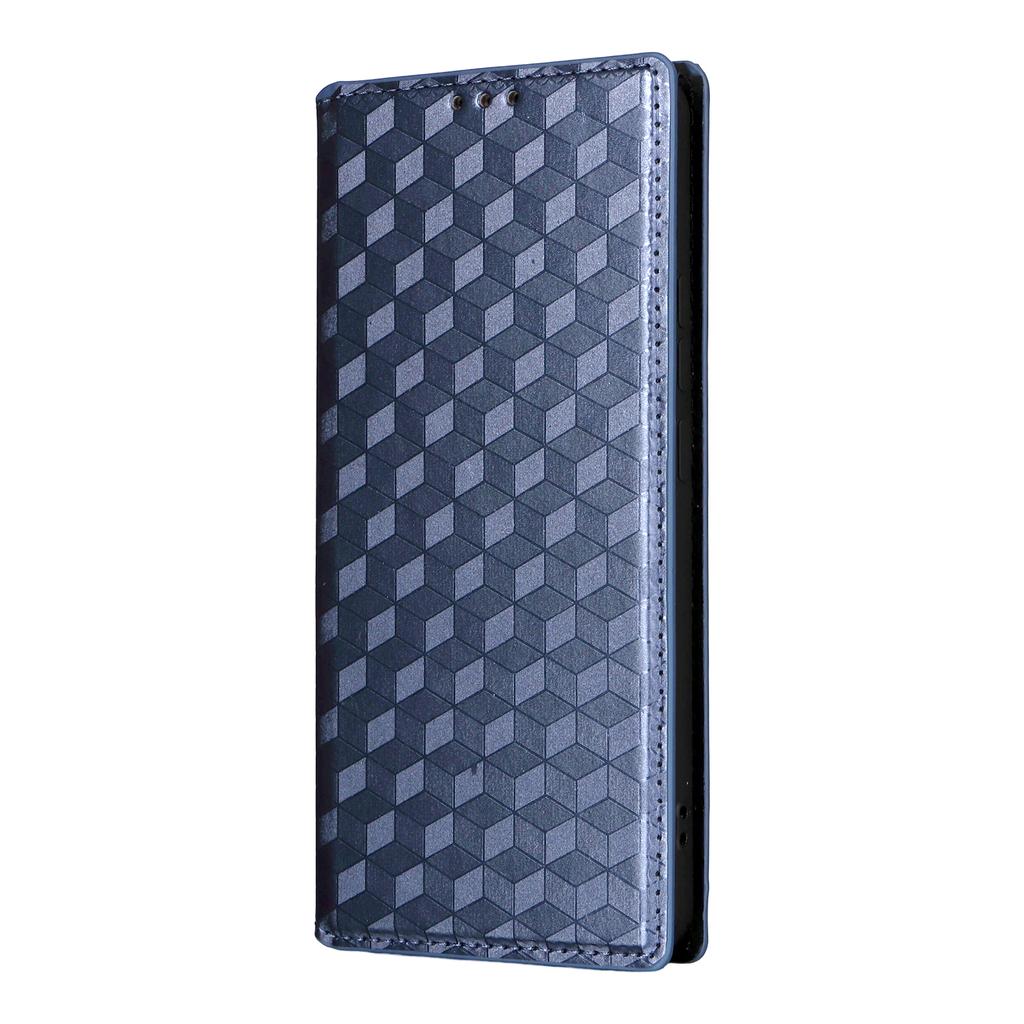 For Xiaomi Poco M7 Pro 5G Wallet Case Rhombus Imprinted Leather Phone Cover