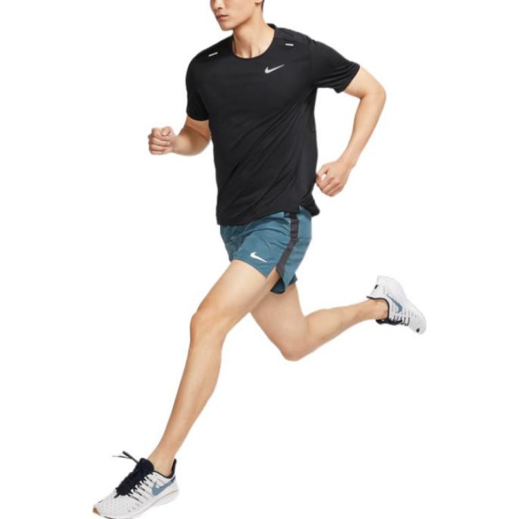 Nike Running T Shirt Men's Black DX6146-010