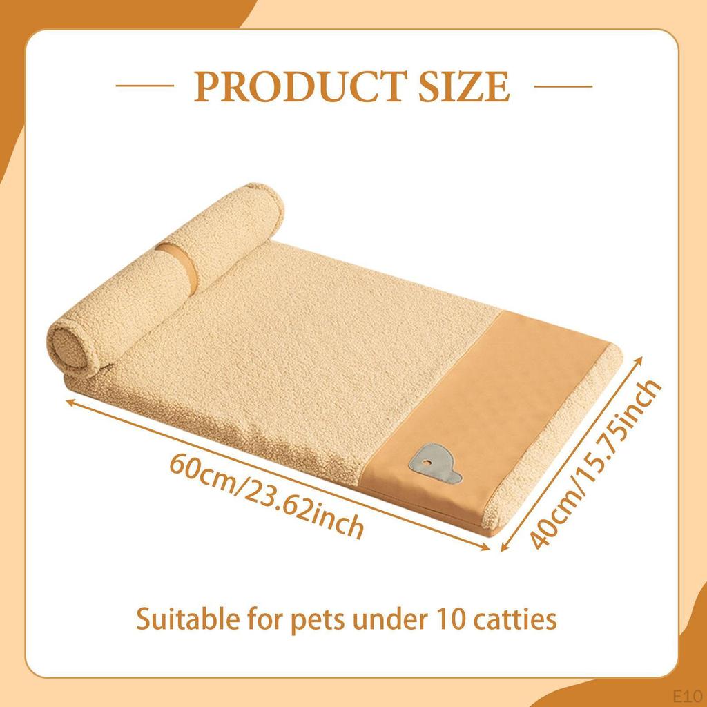 Pet Blanket Cat Bed Mat Autumn Winter Comfortable Practical Multifunction Dog Cage Cushion