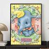 Cartoon Diamond Painting Dumbo Retro Circus Style Healing Illustration 5D DIY Art Cross Stitch Kit Mosaic Embroidery Home Decoration Gift