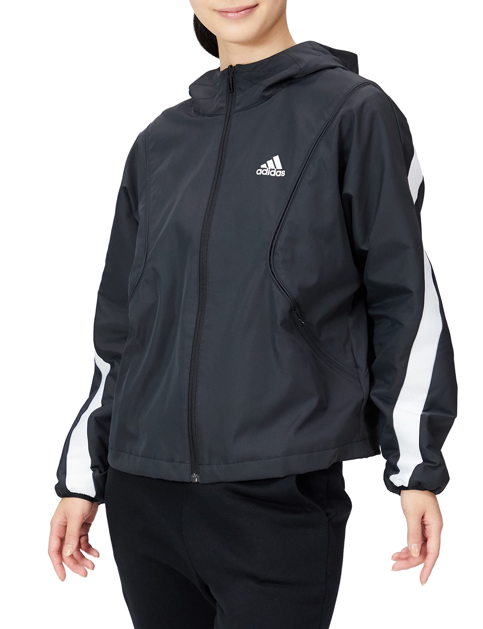 

MET Woven Jacket VD709 [Adidas] Женская черная/белая (HF2469) ДЖ/ОТ