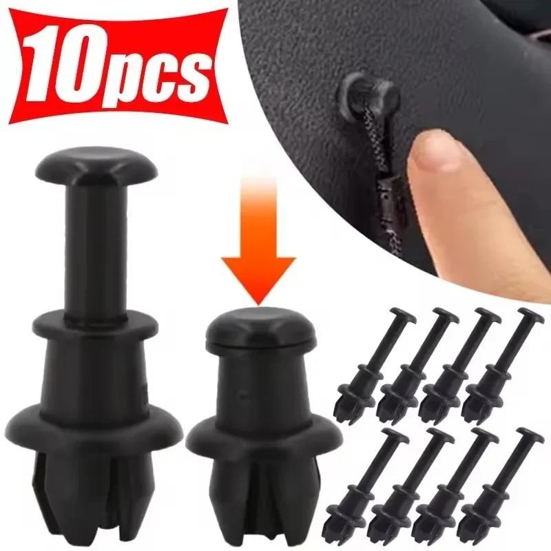 Fastener Buckle Car Retainer Clips Black Vehicle Trunk Luggage Rack Hook Pivot Interior Trim Card Door Liner Fixed Clamp 1-10PCS