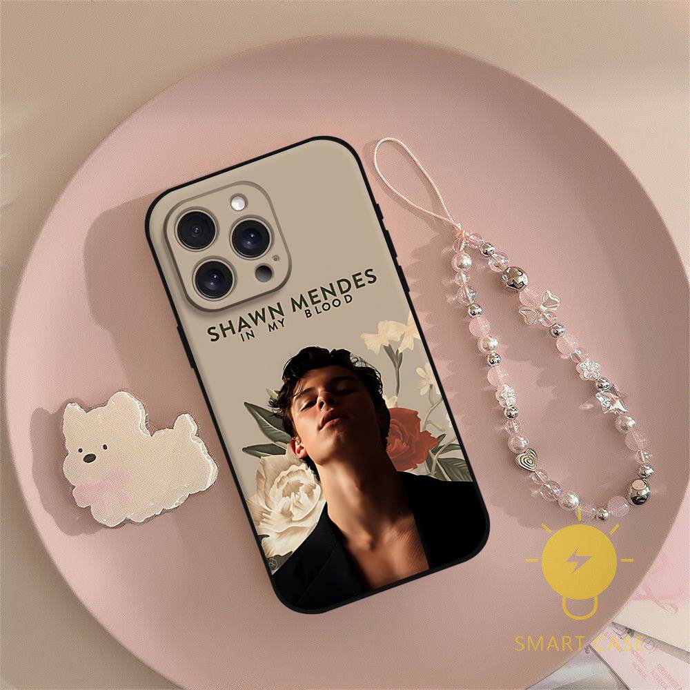 Shawn Mendes Singer Phone Case Phone Case For Iphone 17 16 15 11 13 14 Pro Max X Xr Xs Max 12mini Black Shell Cover Case