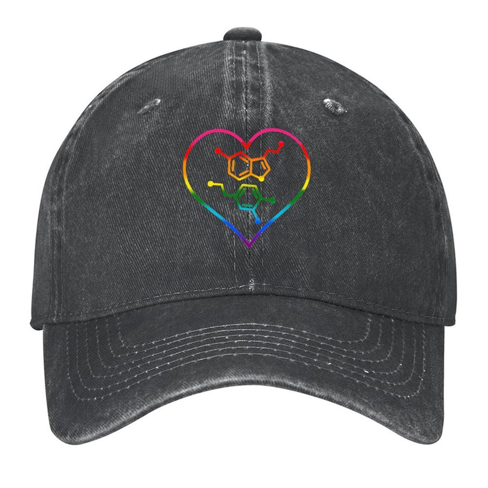 2026 Pride Serotonin/Dopamine Baseball Cap Custom Caps Icon Hiking Hat Beach Outing Hats For Women Men s