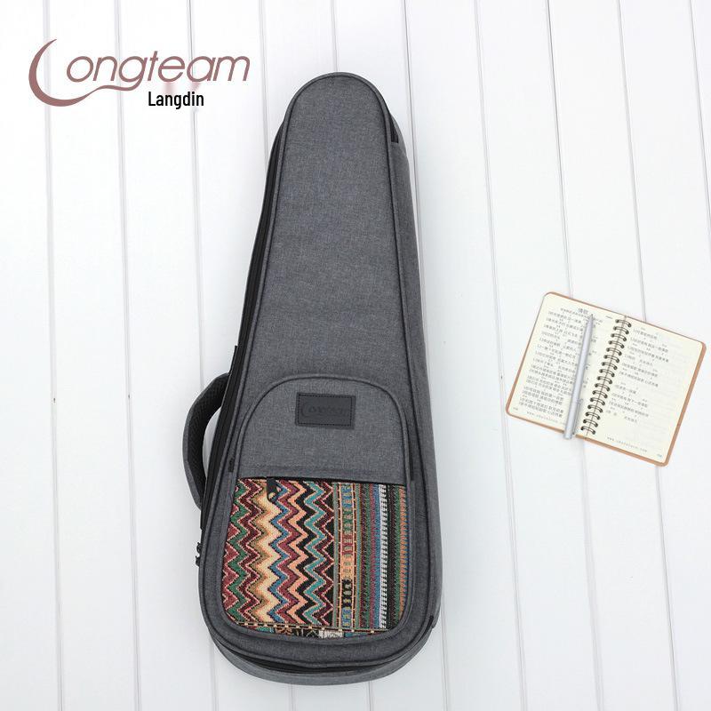Bohemian Ukulele Bag - 21", 23", 26" with Padding and Double Shoulder Straps