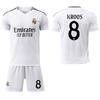 قميص ريال مدريد الأساسي لموسم 2024-25 رقم 9 مبابي #7 فينيسيوس #8 كروس #5 بيلينغهام قمصان كرة القدم