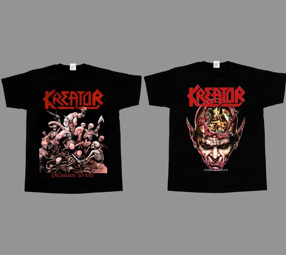 

KREATOR Coma of Souls PLEASURE TO KILL NEW BLACK TSHIRT 345XL Unisex T-Shirt S