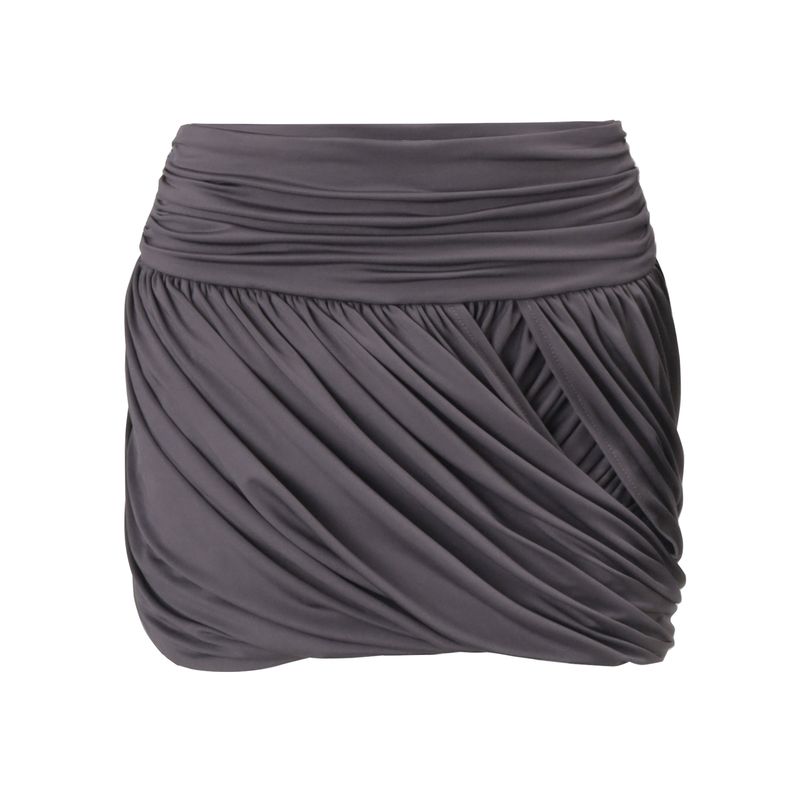 

Американский стиль Гяру стиль Ретро Металлическая застежка-крючок Кардиган Длинные рукава Рубашка Сексуальная сумка Miumiu Бедра Половина тела Короткое платье Комплект Женщины Gray overskirt M