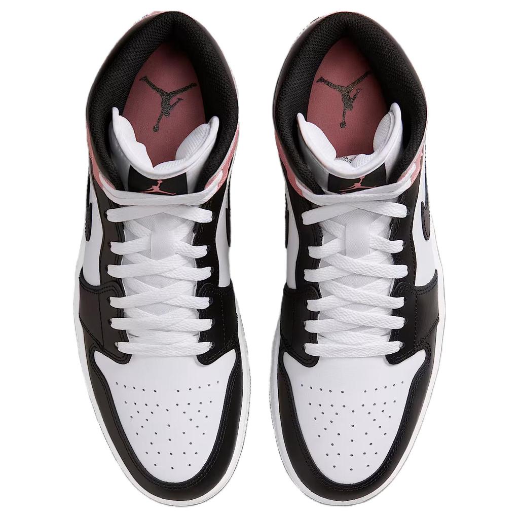 Air Jordan 1 Mid White Rust Pink Black DQ8426-100