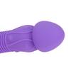 Muscle Massager Head Waterproof Silicone Replacement Head Attachment for   Tissue Massager Purple
