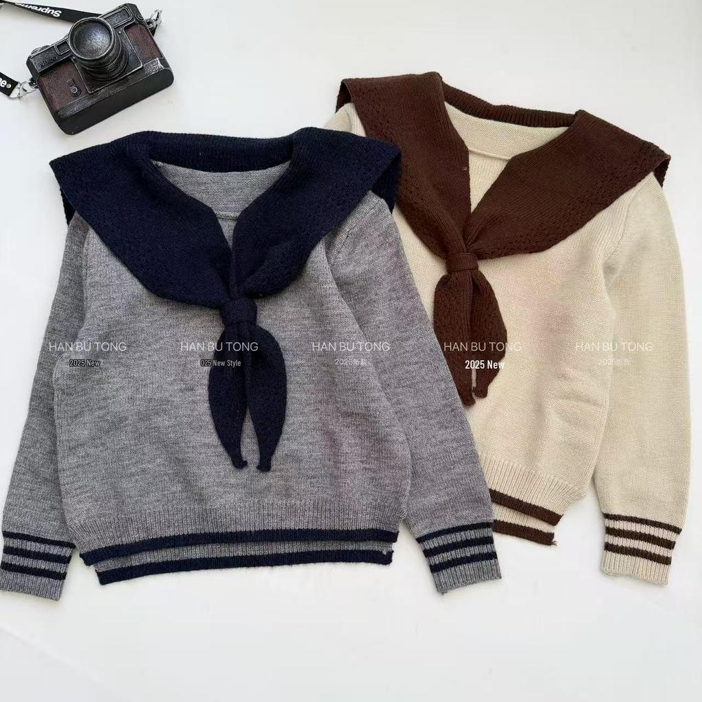 Girls' 2025 Autumn/Winter Stylish Korean Faux Fur Vest & Jeans Set