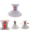 Sparkling Princess Clown Dress Set For Children's Halloween Show
