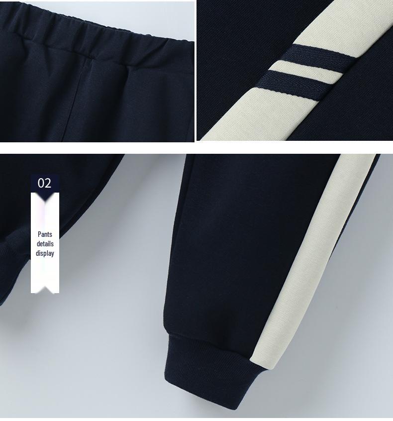 Herbst Kindergartenschule & Grundschule Rotes Uniformset für Sport und Aufführungen