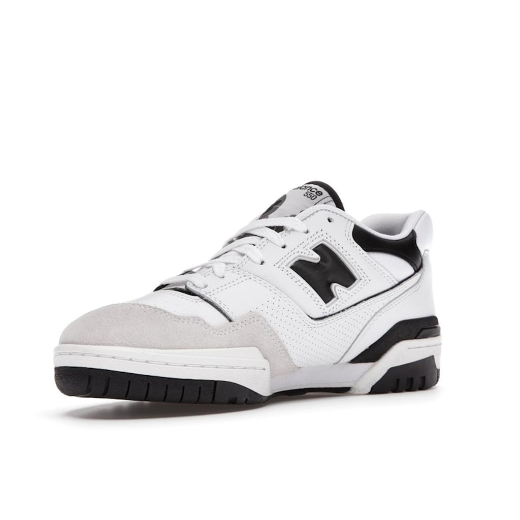 New Balance 550 Sea Salt Black Unisex Sneakers White BB550LM1