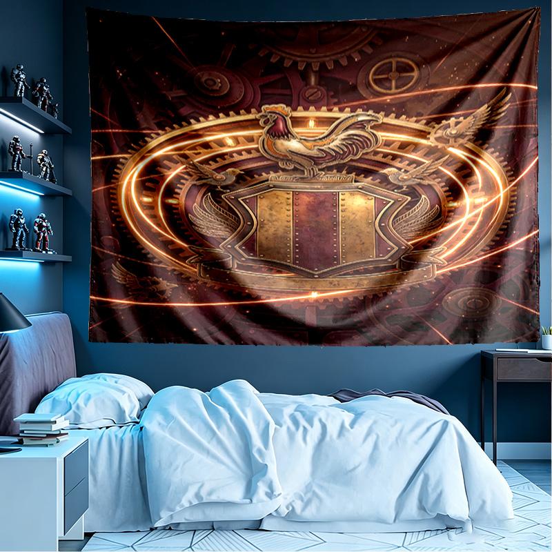Bradford City AFC Print Tapestry, Lightweight Wall Hanging, for Bedroom, Dorm, Living Room, Home Art Decor, Birthday Christmas Gift for Friends