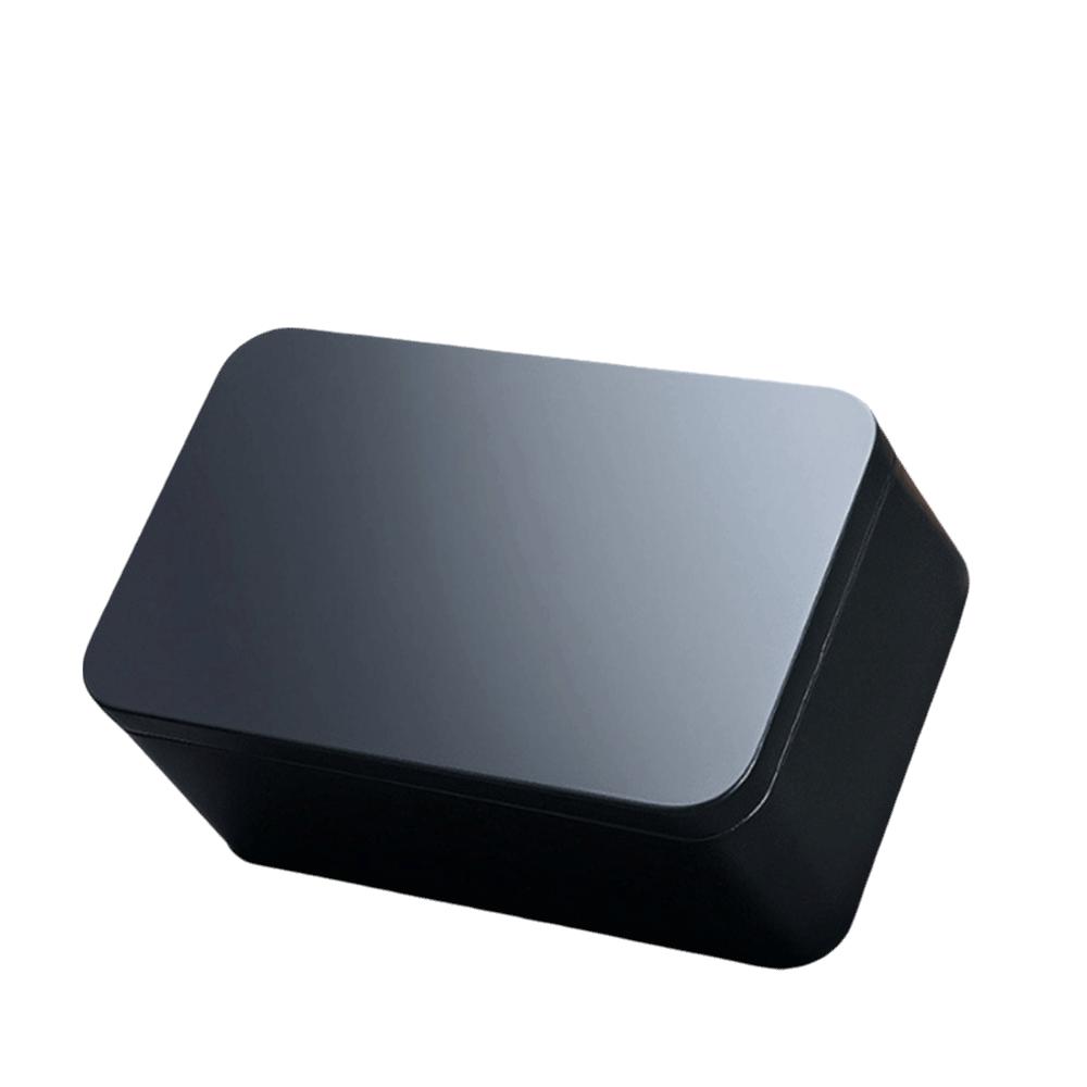 Mini plechová dóza Čtvercové úložné krabičky Přenosná kovová plechová dóza Na čaj bonbóny sušenky