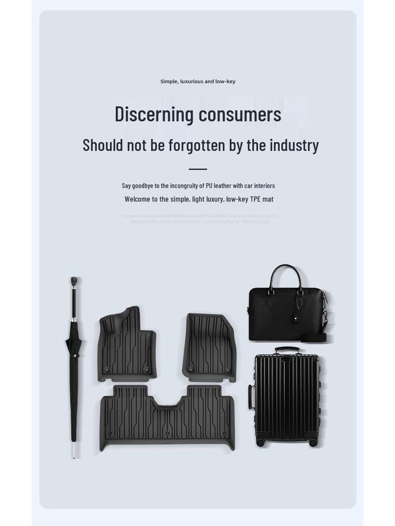 Custom TPE Floor & Trunk Mats, Stain-Resistant, Fits 25 Lynk & Co 10 Models, EM-P.