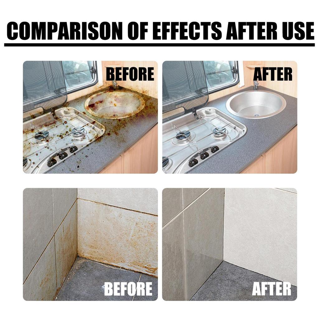 100ml RV Stain Removal Spray Stain Brightening Car Interior Dirt Cleaning Multi-Purpose Cleaning Spray